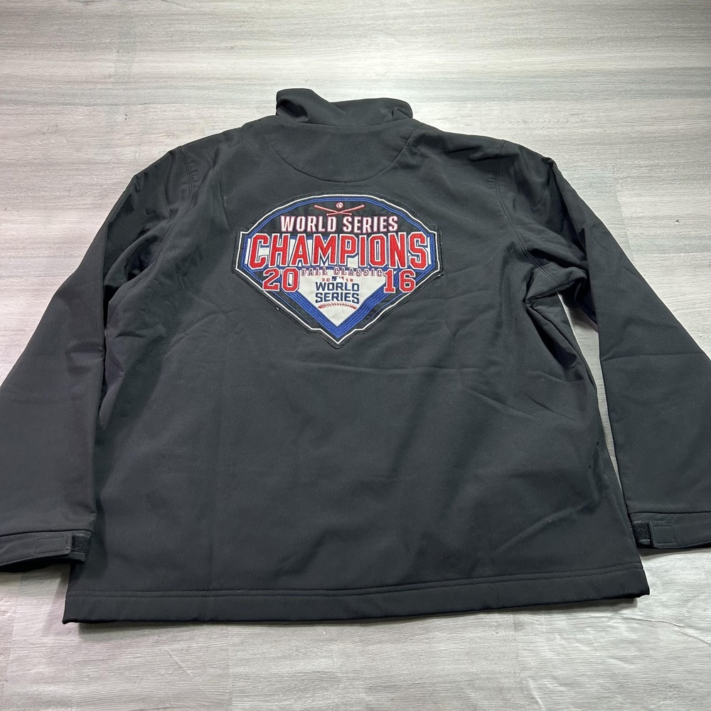 Chicago Cubs Jacket Mens 2XL MLB Baseball GIII Sports World Series Champs 2016